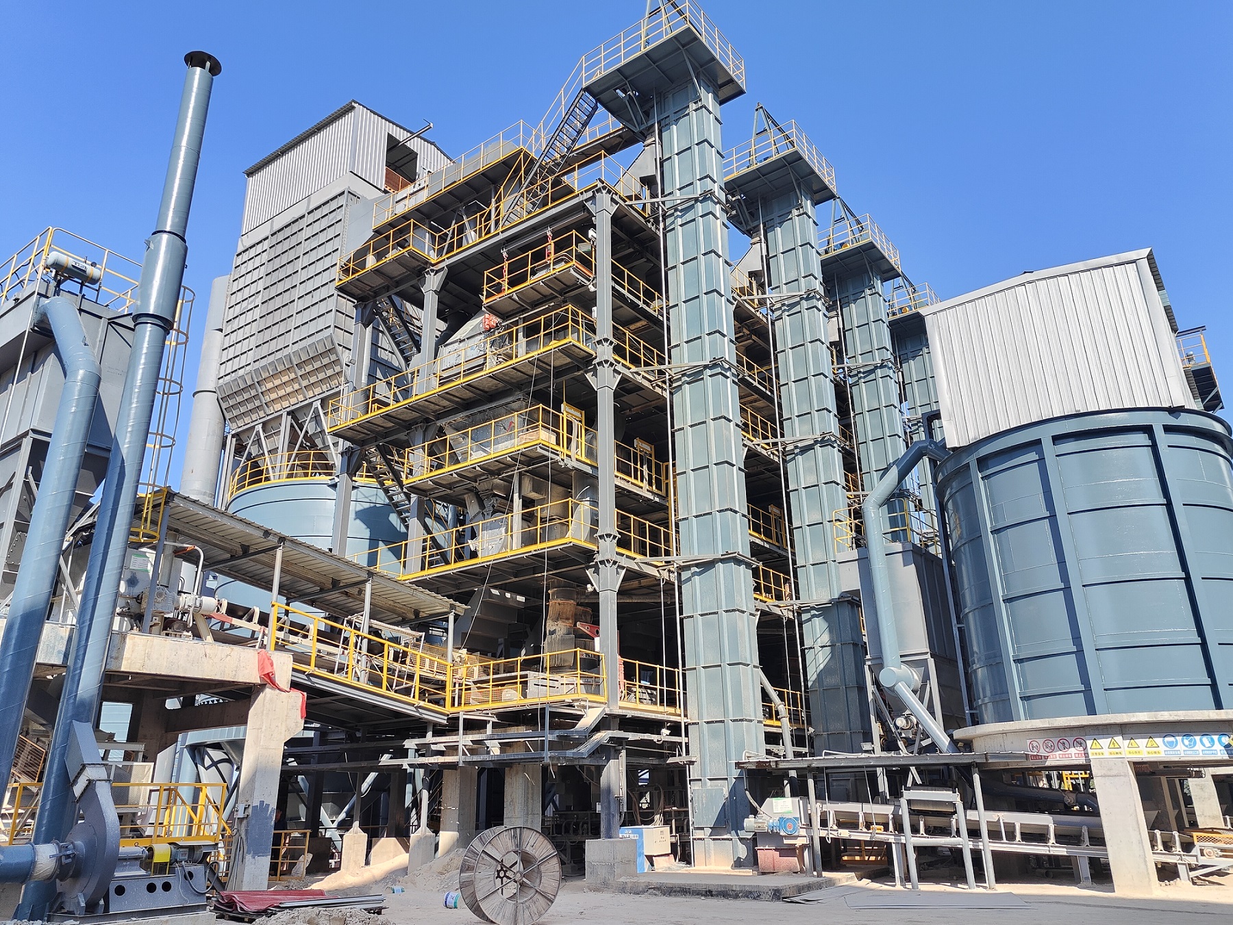 唐山金路v8干式整形砂石同出系統(tǒng)，新型立體化砂石生產(chǎn)模式