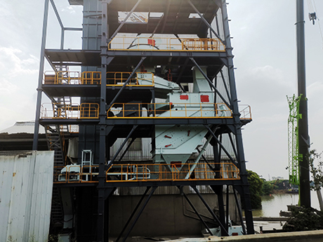 建筑垃圾制砂如何配置生產(chǎn)線？參考江蘇張家港制砂樓項目