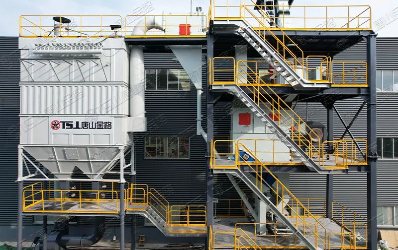 浙江干法制砂樓項(xiàng)目安裝飛快，馬上完工！